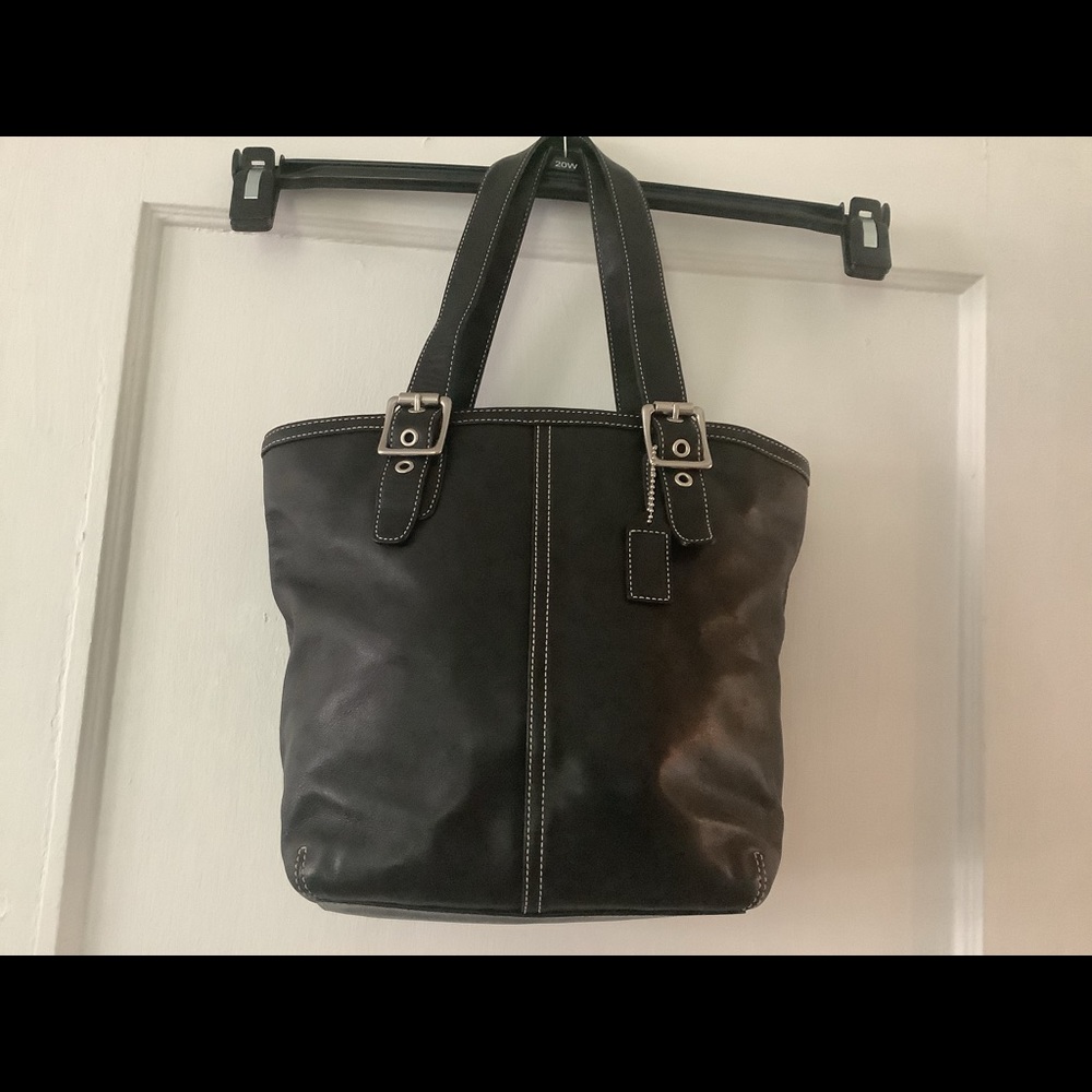 Coach Leather tote